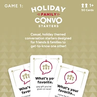 Chuckle & Roar Jeux de conversation en famille et jeux de trivia de Noël par Buffalo Games