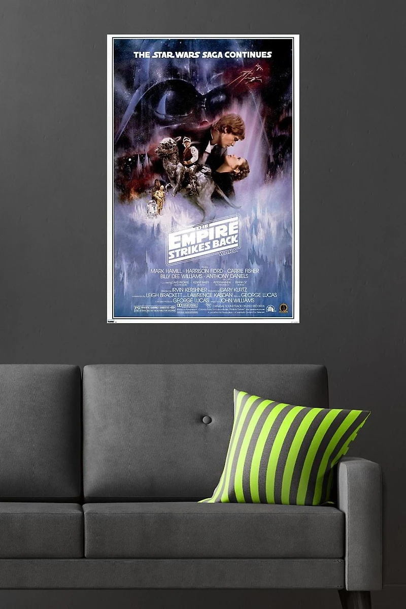 24X36 Star Wars: The Empire Strikes Back - One Sheet Wall Poster, 24" x 36"