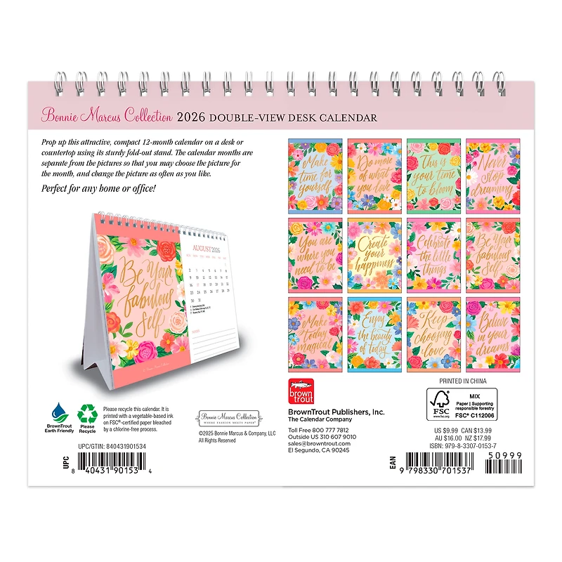 Bonnie Marcus 2026 Double View Easel