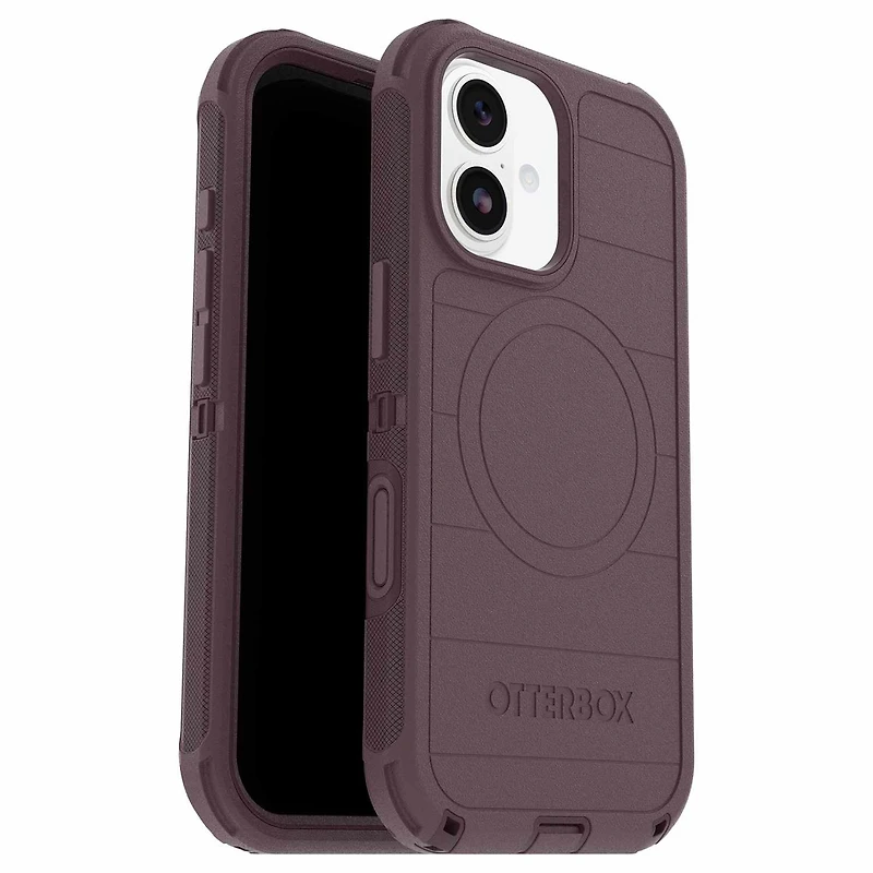 OtterBox Defender Pro MagSafe Case w/Camera Control Trailhead (Purple) for iPhone 17 Pro Max
