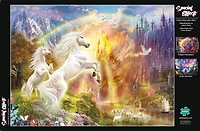 Buffalo Games - Special Effects - Unicorn Sunset - 1000 Piece Jigsaw Puzzle