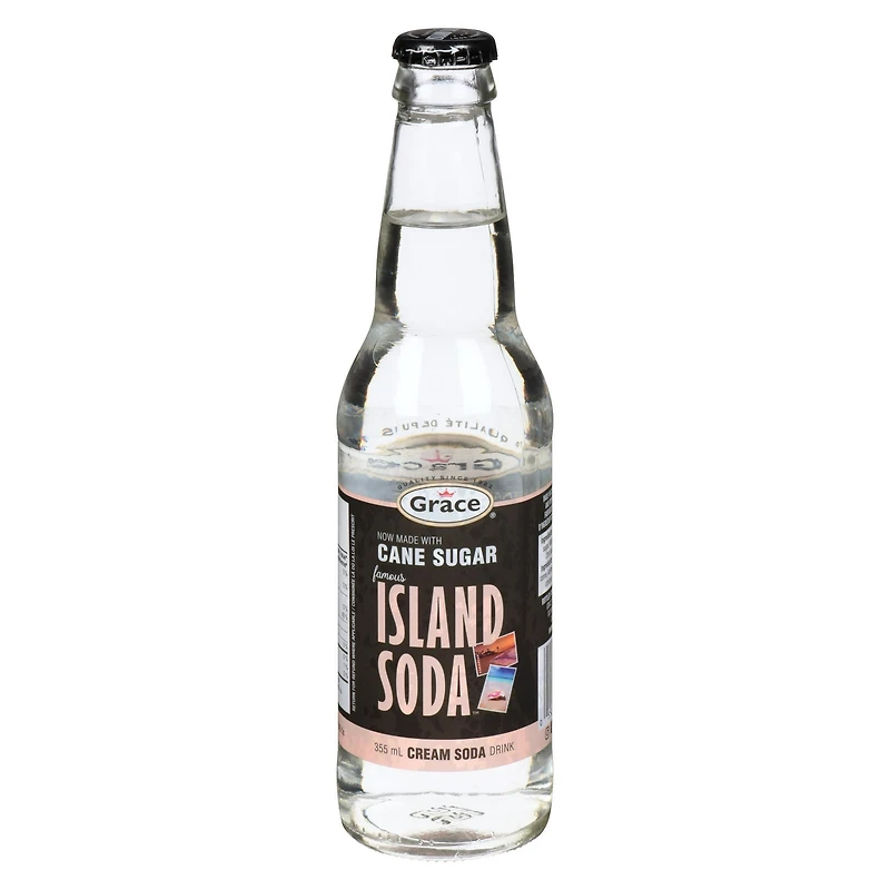 Grace Island Cream Soda, 355ml Bouteille Grace Island Cream Soda, 355ml Bouteille