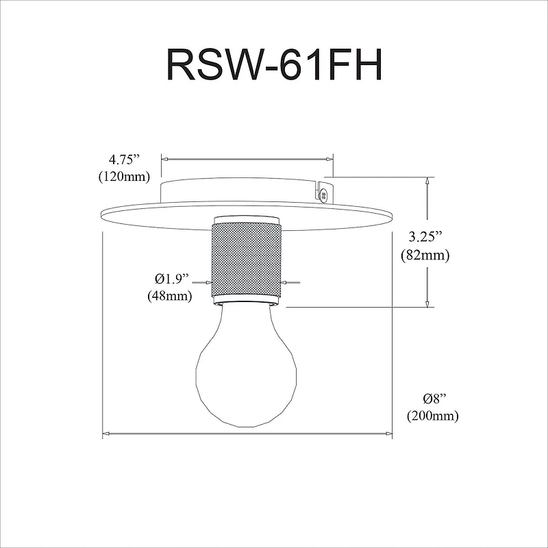 Flushmount Roswell