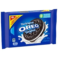 OREO Original Chocolate Sandwich Cookies, Family Size, 439 g
