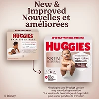 Couches pour bébé Huggies Skin Essentials, taille 4 (22 à 27 lb), 150 couches
