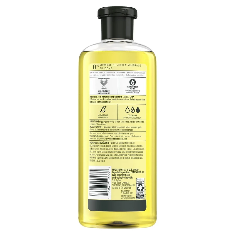 Shampooing Herbal Essences Brillance, camomille 400 ml
