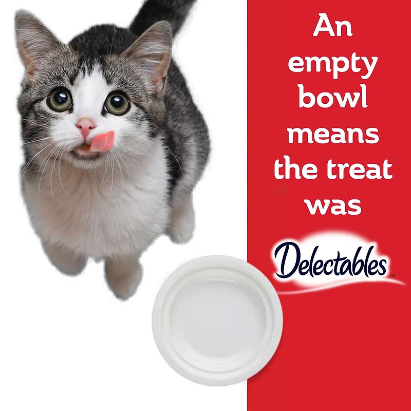 Delectables Lickable Stew Cat Treats 12 Count Variety Pack