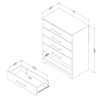 Barcelo 5-Drawer Chest