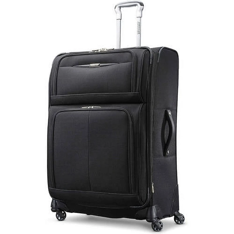 American Tourister Meridian NXT Expandable Large Spinner Luggage, Softside Large Spinner