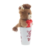 Highland Cow Plush and Valentine Mug Two-Piece Set, Way to Celebrate