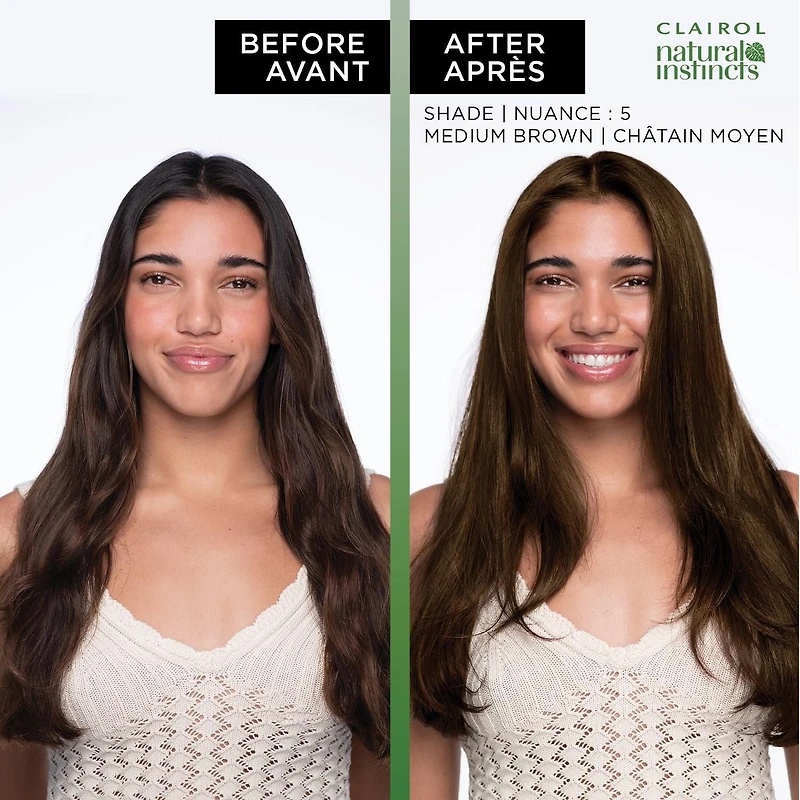 Clairol Natural Instincts Demi-Permanent Hair Color, Vegan Hair Dye, Made with coconut oil and aloe vera