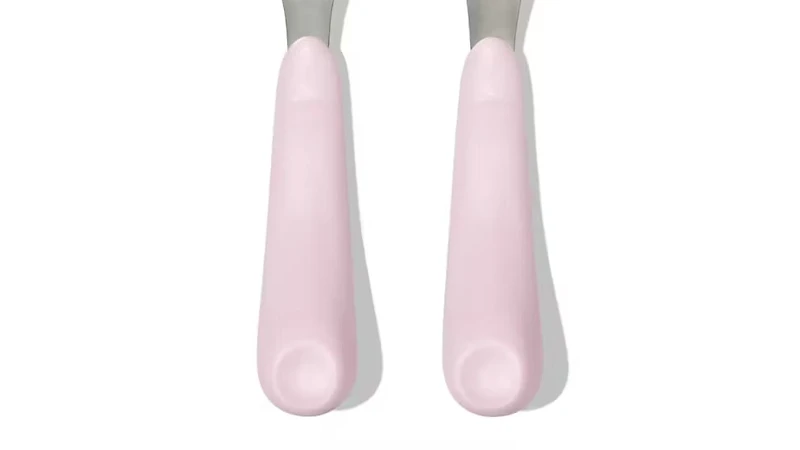 Oxo Tot - Fork & Spoon Set - - Blossom - 12 Months +