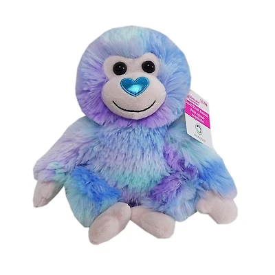 WAY TO CELEBRATE la petite peluche de singe en fourrure arc-en-ciel, 7,5 pouces