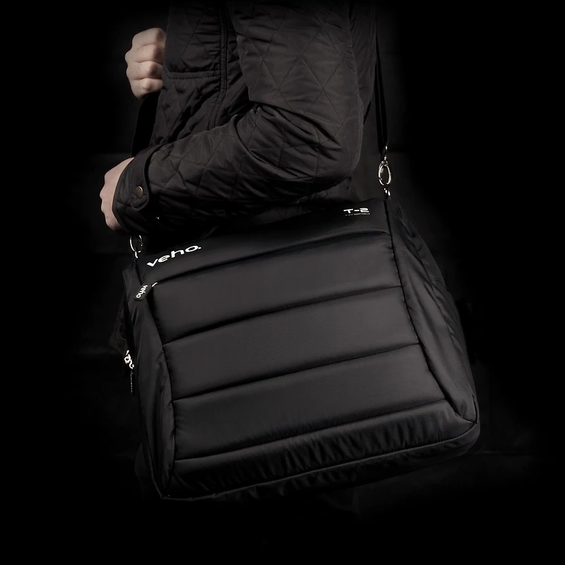 Sac de transport hybride T-2 de Veho -super rembourrée pour ordinateur portable et tablette