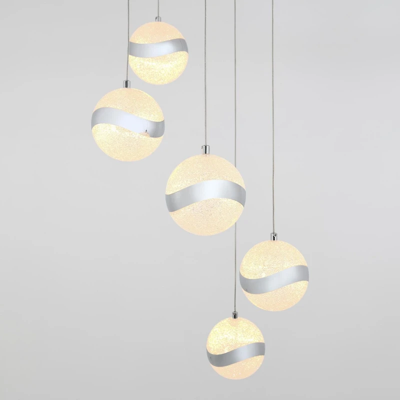 Artika luminaire Wavey à 5 lumières à DEL intégrées