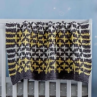 Bernat® Baby Blanket Sparkle™ Yarn, Polyester #6 Super Bulky, 10.5oz/300g, 220 Yards
