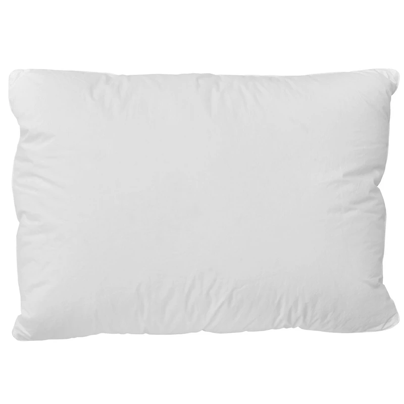 Sealy Prestige Premium Down Wrap 300 Thread Count Cotton Cover Bed Pillow, 2 Pack