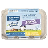 Naturoeuf 6 Moyen Oeufs Oméga-3 Blanc 6 oeufs / carton