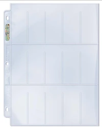 Ultra PRO 15-Pocket Platinum Page for Tobacco Cards