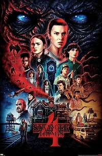 Netflix Stranger Things : Saison 4 - Une feuille