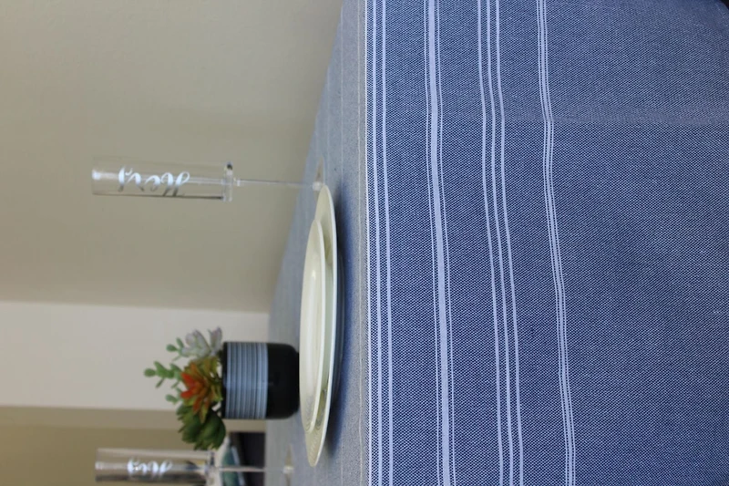 Fabstyles Fouta 100% Cotton Stripe Table Cloth