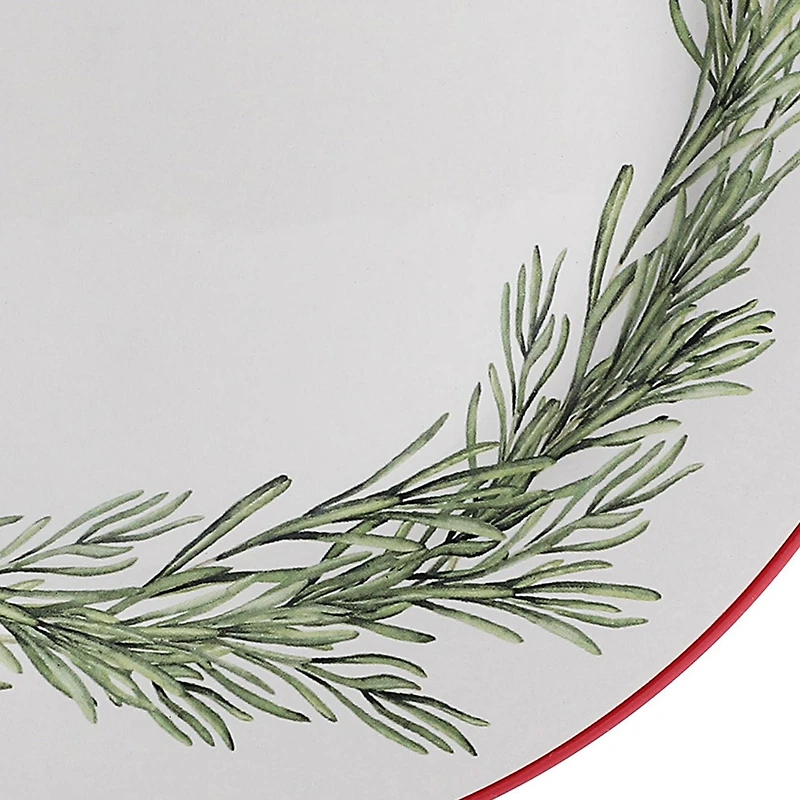 Holiday Time 11" Dinner Plate, 4-Piece