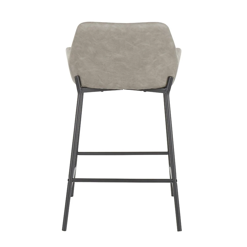 Daniella Industrial Counter Stool by LumiSource