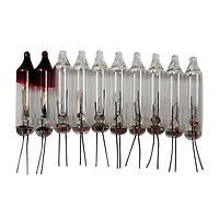 Mini ampoules de Noël de rechange, transparentes, 12 volts, par paquet de 10, Holiday Time