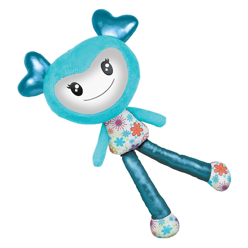 Jouet en peluche interactive de Brightlings en turquoise de 15 po