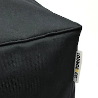 Lounge & Co Wave Black bean filled Pouf