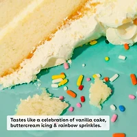 Baumes labiaux eos Smooth à la Birthday Cake, 100 % naturels et biologiques, lot de 2 baumes en bâton 8g