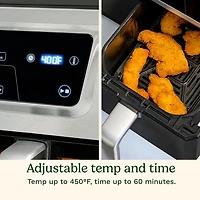 Cuisinart Friteuse à air à double panier, 2 paniers de 11 litres au total