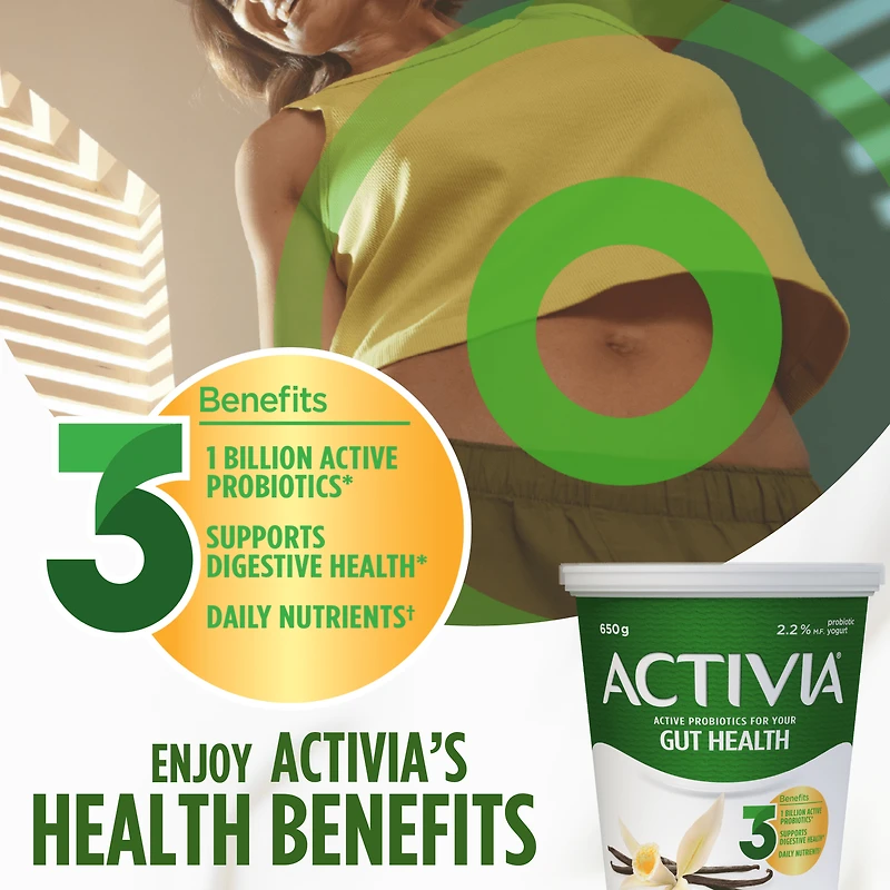 Activia Yogourt probiotique, saveur vanille 650 g