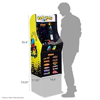 Arcade1Up PAC-MAN Classic SE Arcade Machine – 4-Foot Cabinet, 13 Classic Video Games, 15.6” IPS Display, Easy Assembly, Perfect for At-Home Gaming