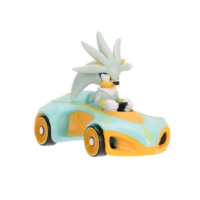 Sonic the Hedgehog Die-Cast Vehicle - Silver the Hedgehog Lightron