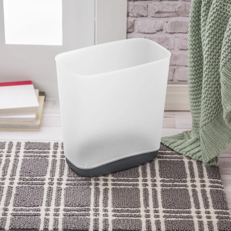 Sterilite 12.5L Corbeille Étroite- Gris