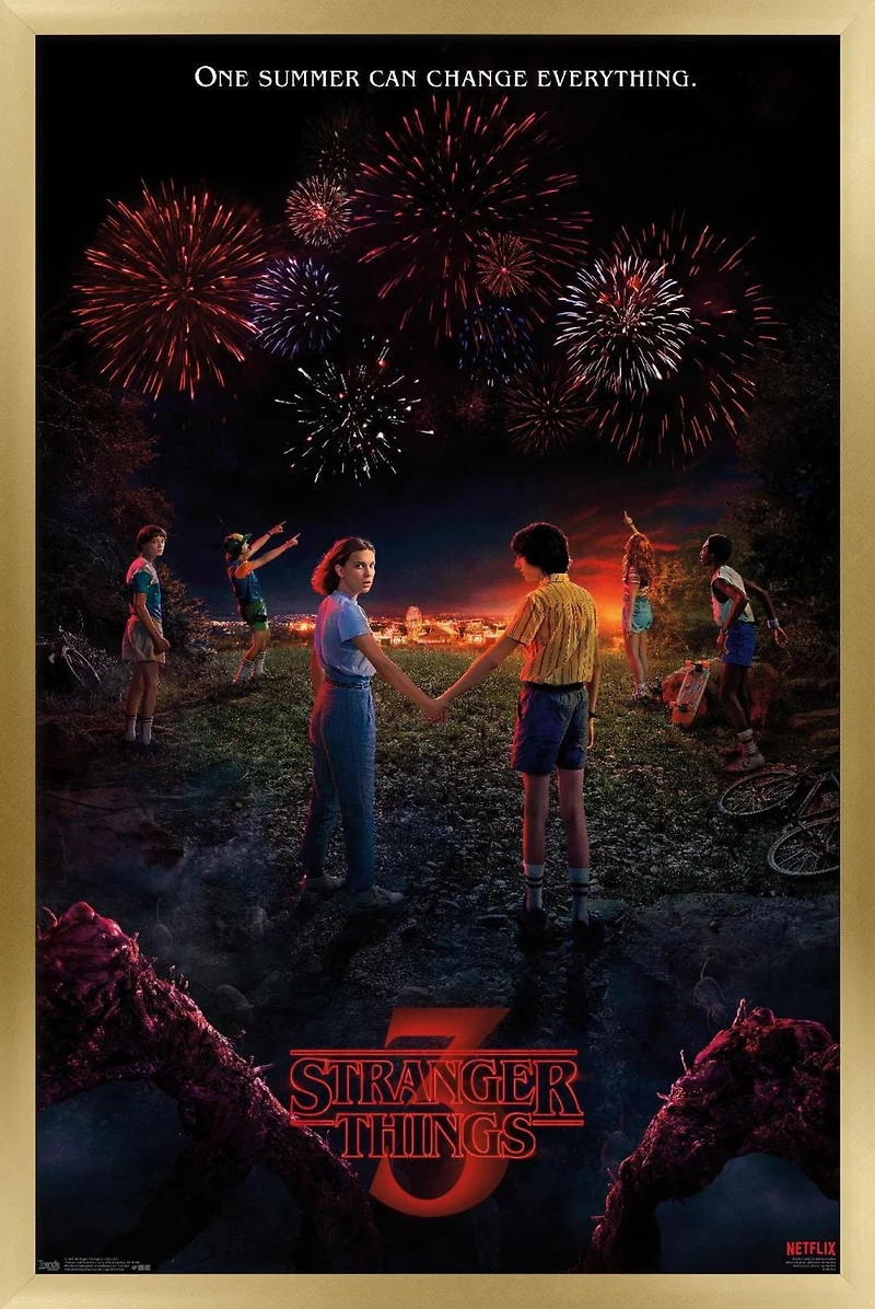 Netflix Stranger Things: Season - Key Art Wall Poster