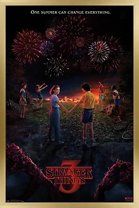 Netflix Stranger Things: Season - Key Art Wall Poster