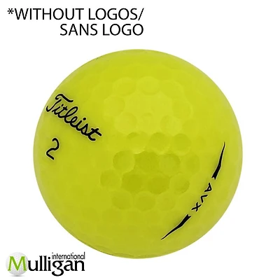 Mulligan - 48 Titleist AVX 5A Pristine Recycled Used Golf Balls, Yellow