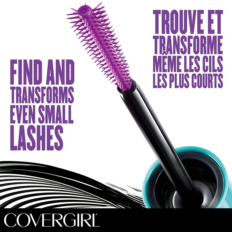 COVERGIRL Lashblast Super Sizer Fibers Mascara, 400% more volume
