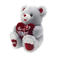 Way To Celebrate Valentine Sweetheart Teddy, Grey
