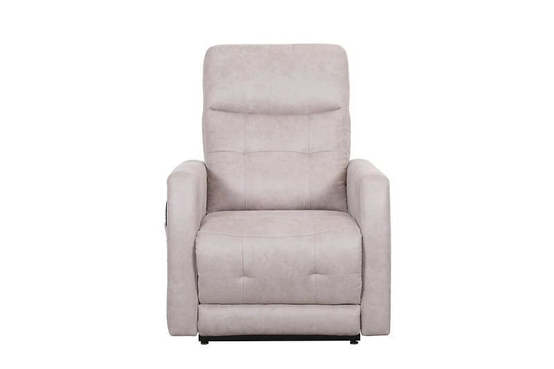 Topline Home Furnishings Power Lift Recliner with Adjustable Headrest