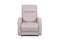 Topline Home Furnishings Power Lift Recliner with Adjustable Headrest