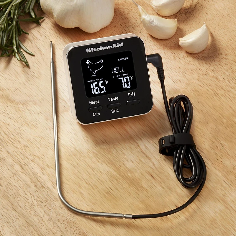 Thermomètre à sonde filaire programmable KitchenAid