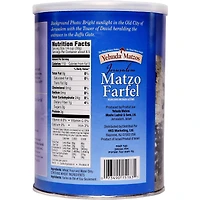 MATZO FARFEL CANIST., E-ALTRA MATZO FARFEL CANIST.