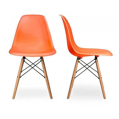 Nicer Furniture chaise de salle à manger de style Eames