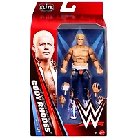 WWE Elite Cody Rhodes Action Figure, Series #125 Set, 6-inch Collectible with Articulation & Accessories