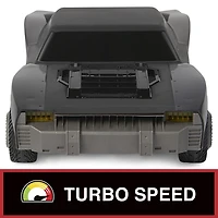 DC Comics, The Batman Turbo Boost Batmobile, Remote Control Car with Official Batman Movie Styling Kids Toys for Boys and Girls Ages 4 and Up, DC Comics Batman Batmobile