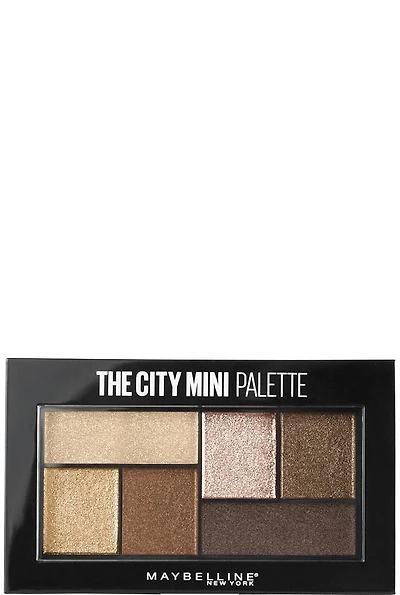 Maybelline New York The City Mini, Fard à paupières Palette, Rooftop Bronzes, 4 g 4 gr