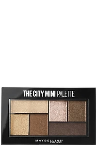 Maybelline New York The City Mini, Fard à paupières Palette, Rooftop Bronzes, 4 g 4 gr